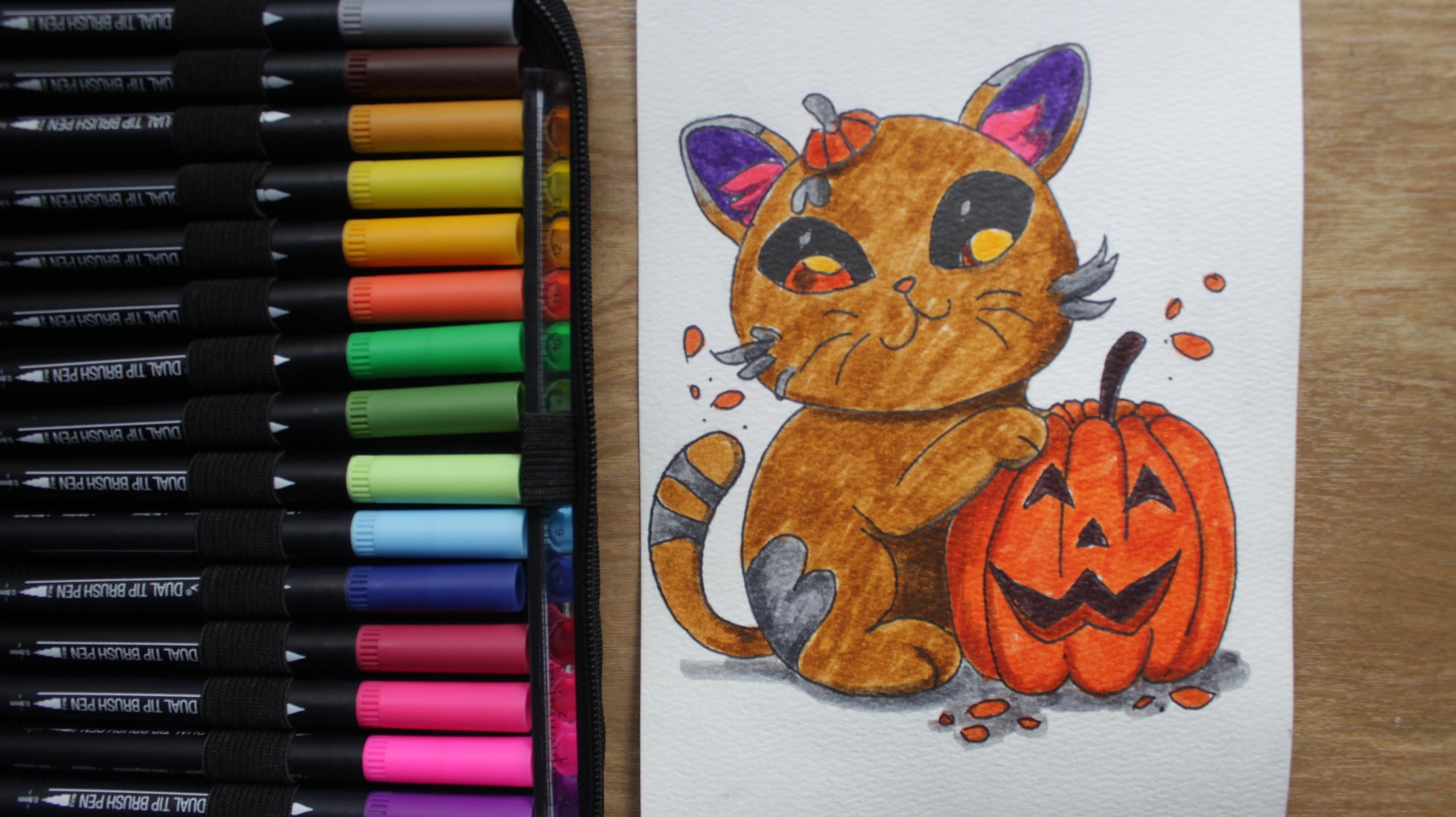 Creating Halloween Magic: Easy Steps to Draw a Cat and Pumpkin for All Ages