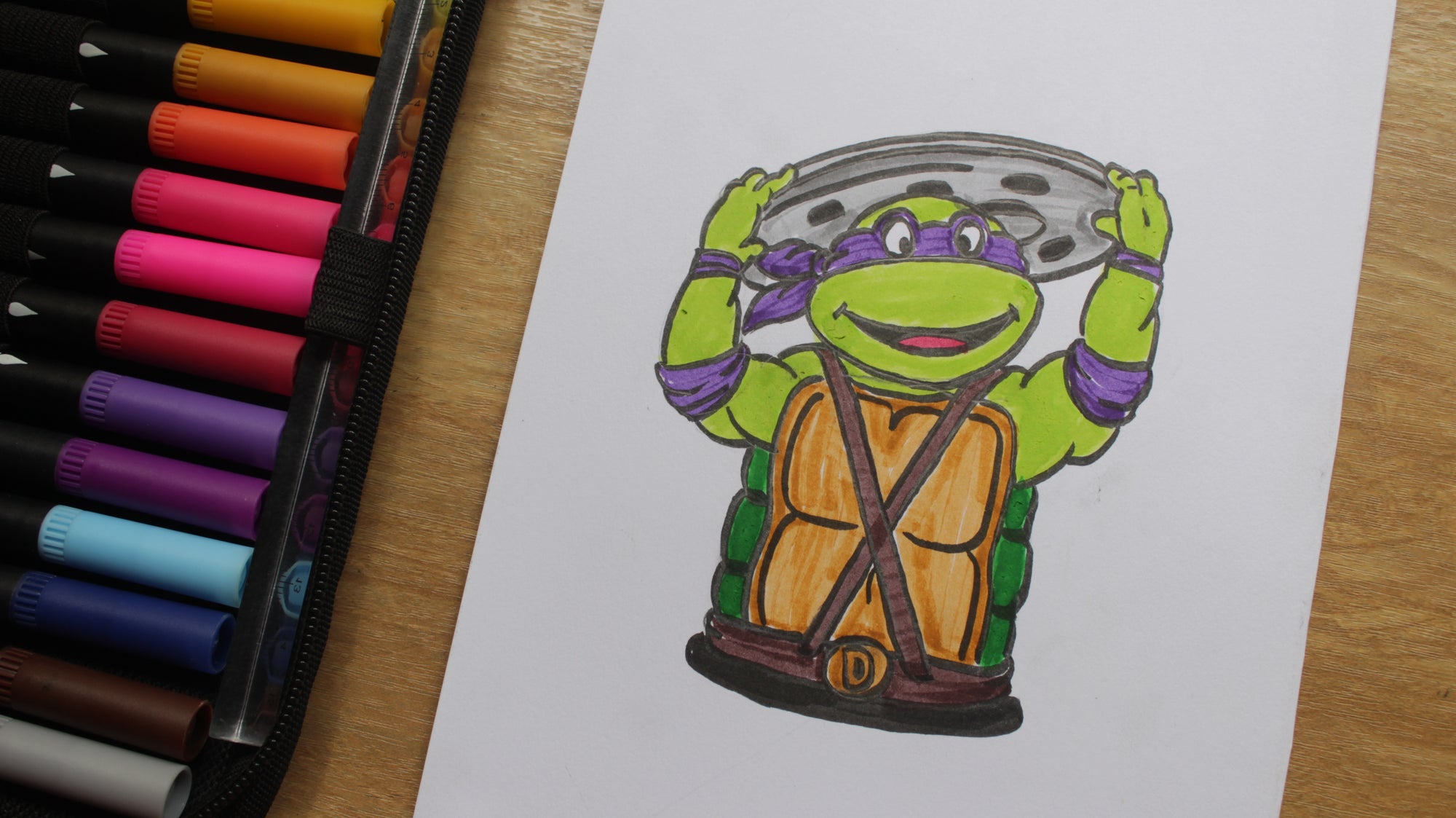 Master the Art: Step-by-Step Donatello Drawing Tutorial – Unleash Your Inner Ninja Turtle Artist!