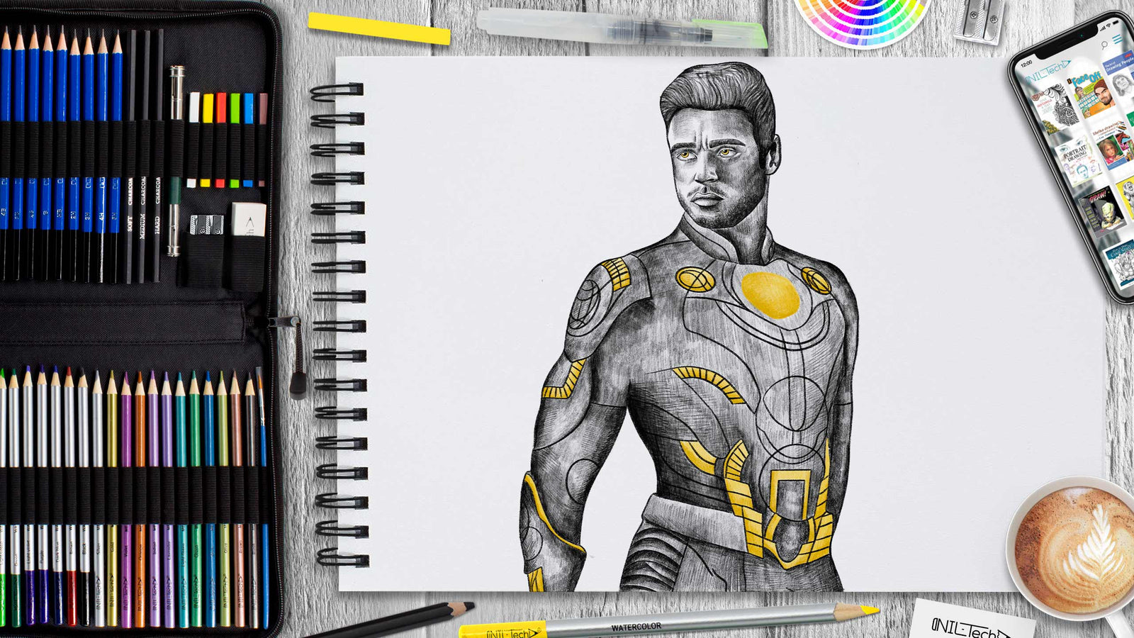 Iron Man Speed Drawing — The Art Gear Guide
