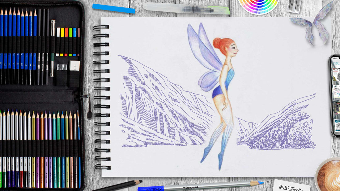 How to Draw Fairy for International Fairy Day