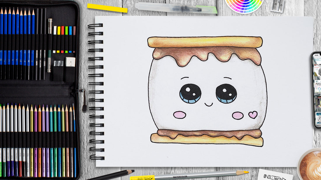 marshmallow drawing