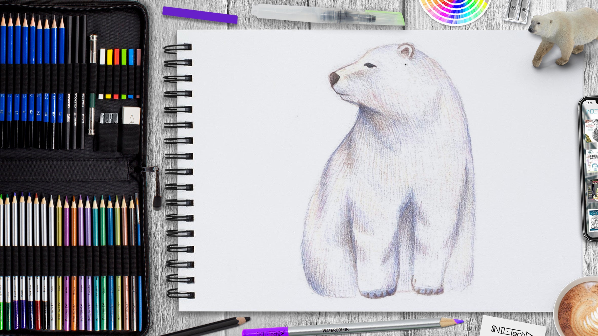 23 Cute Polar Bear Drawing Ideas  How To Draw Polar Bear  DIYnCrafty