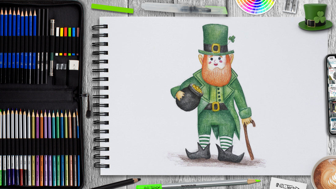 How to Draw St. Patrick