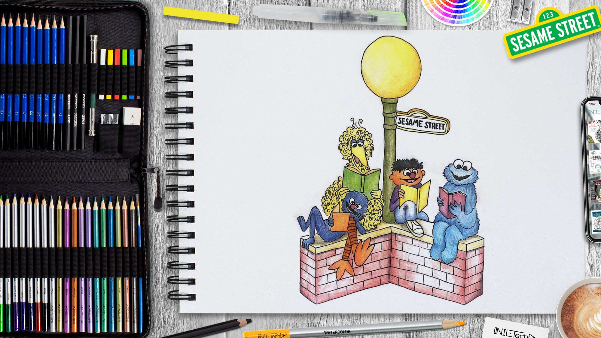 How to Draw Sesame Street