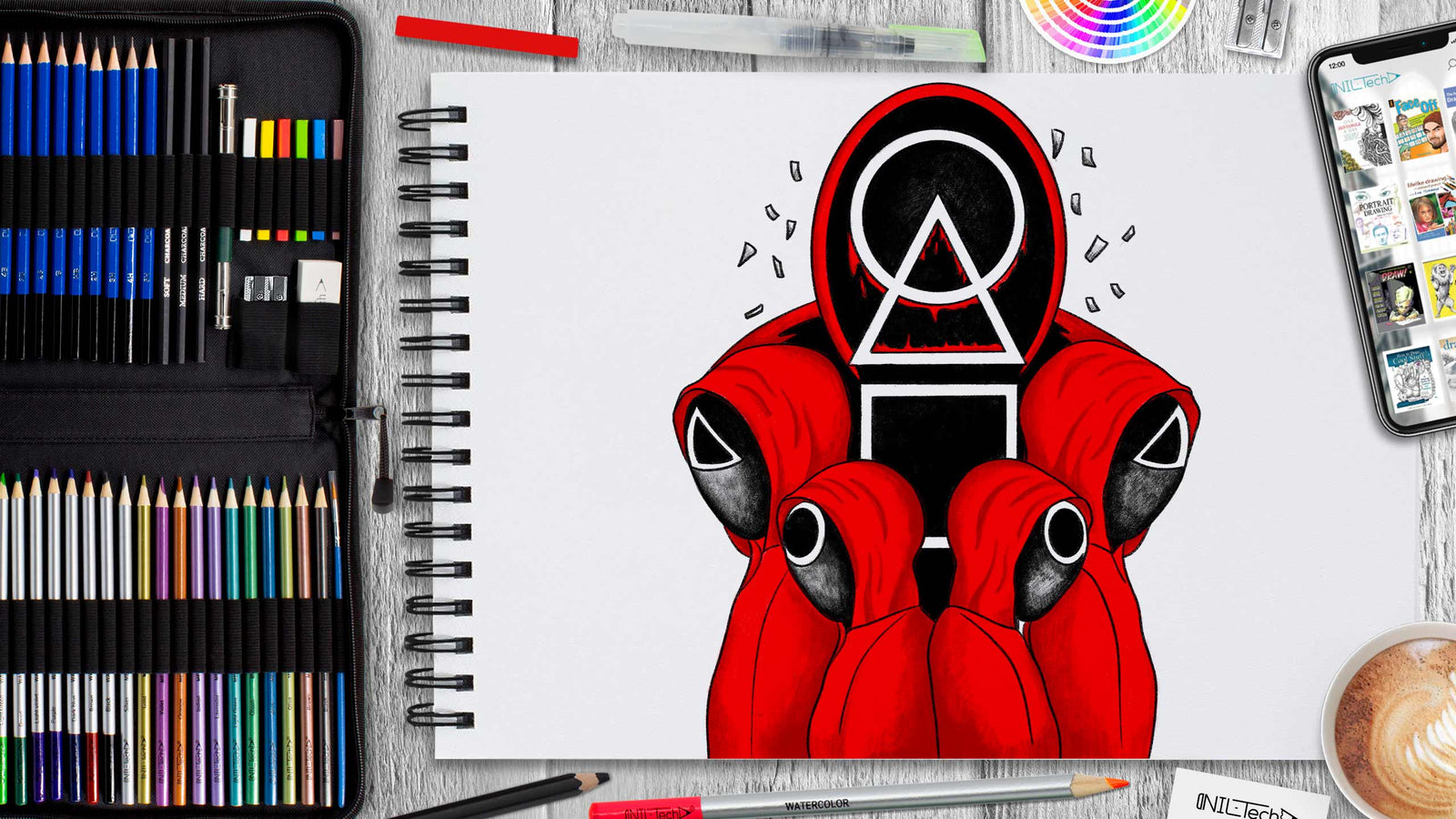 easy steps to draw anime character｜TikTok Search