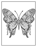 Calming coloring patterns