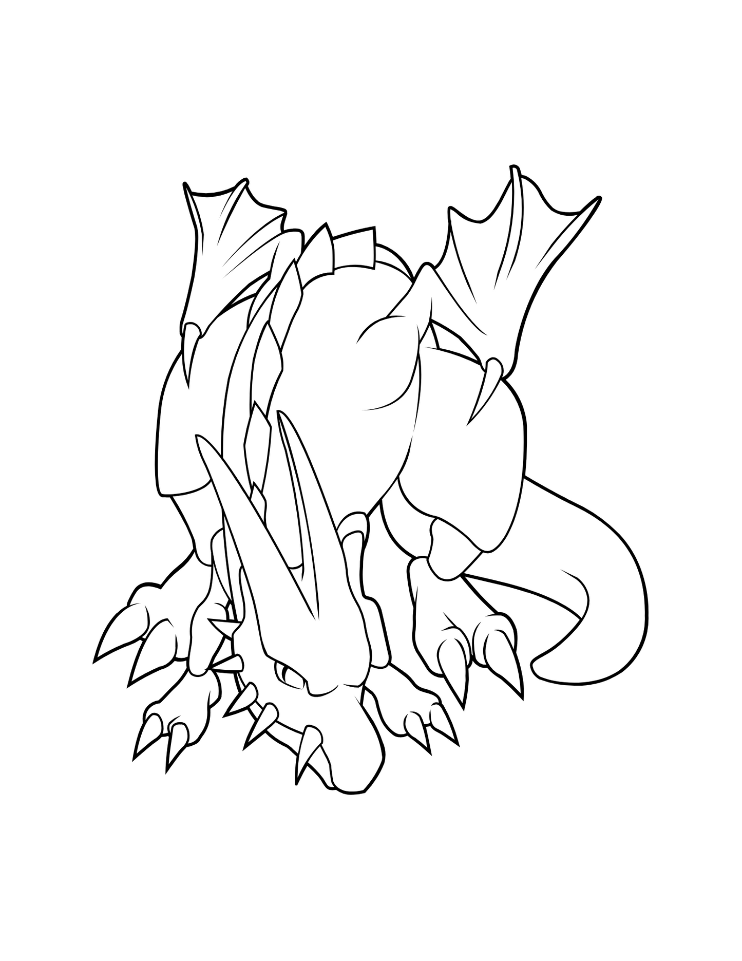 Printable (Digital) Dragon Coloring Pages: New Year 2024 Dragon Coloring Collection