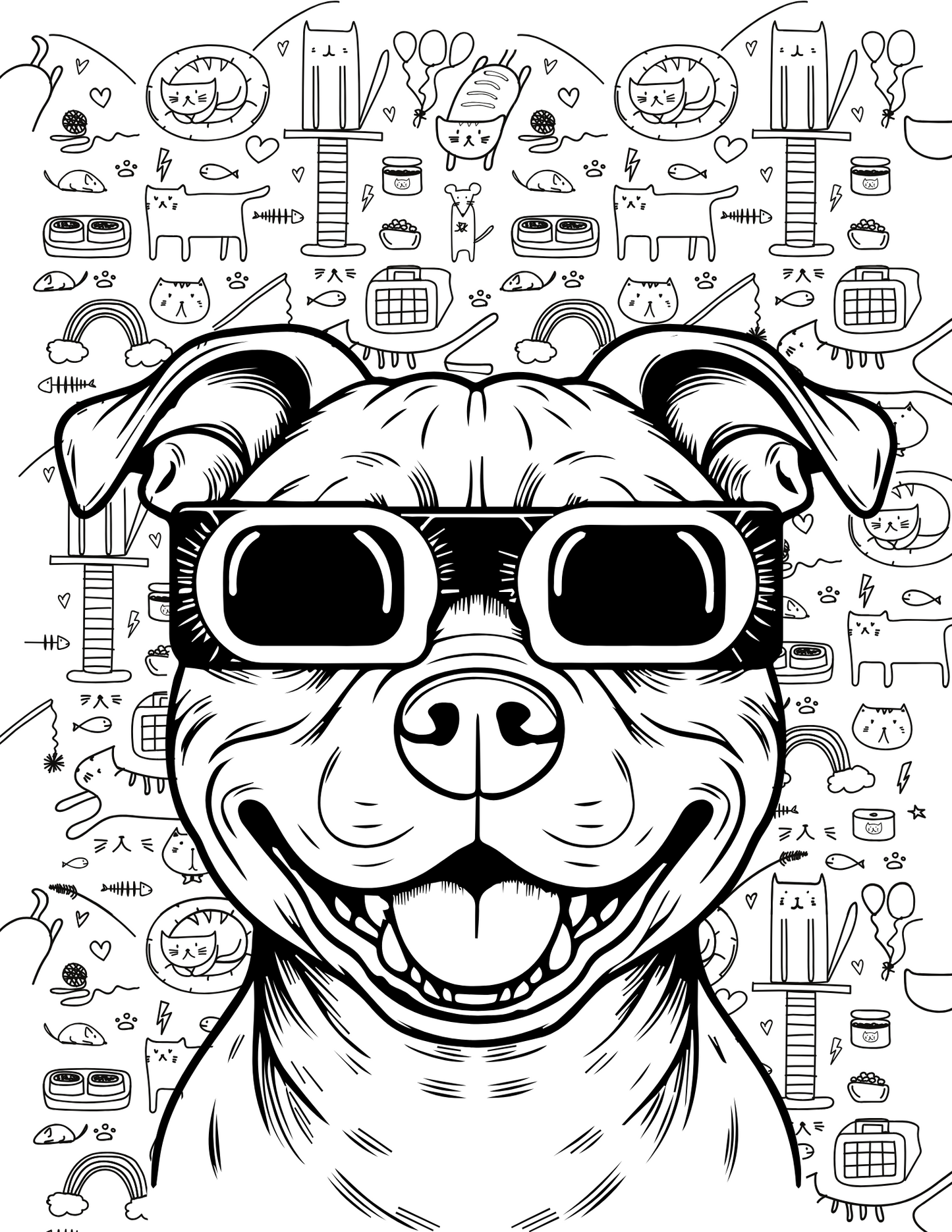 Mastering Pet - Themed Creativity: "Love for Pets" Digital Coloring Book