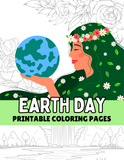 "Earth's Majesty" - Celebrate Earth Day with a Printable Digital Coloring Book of Global Landscapes