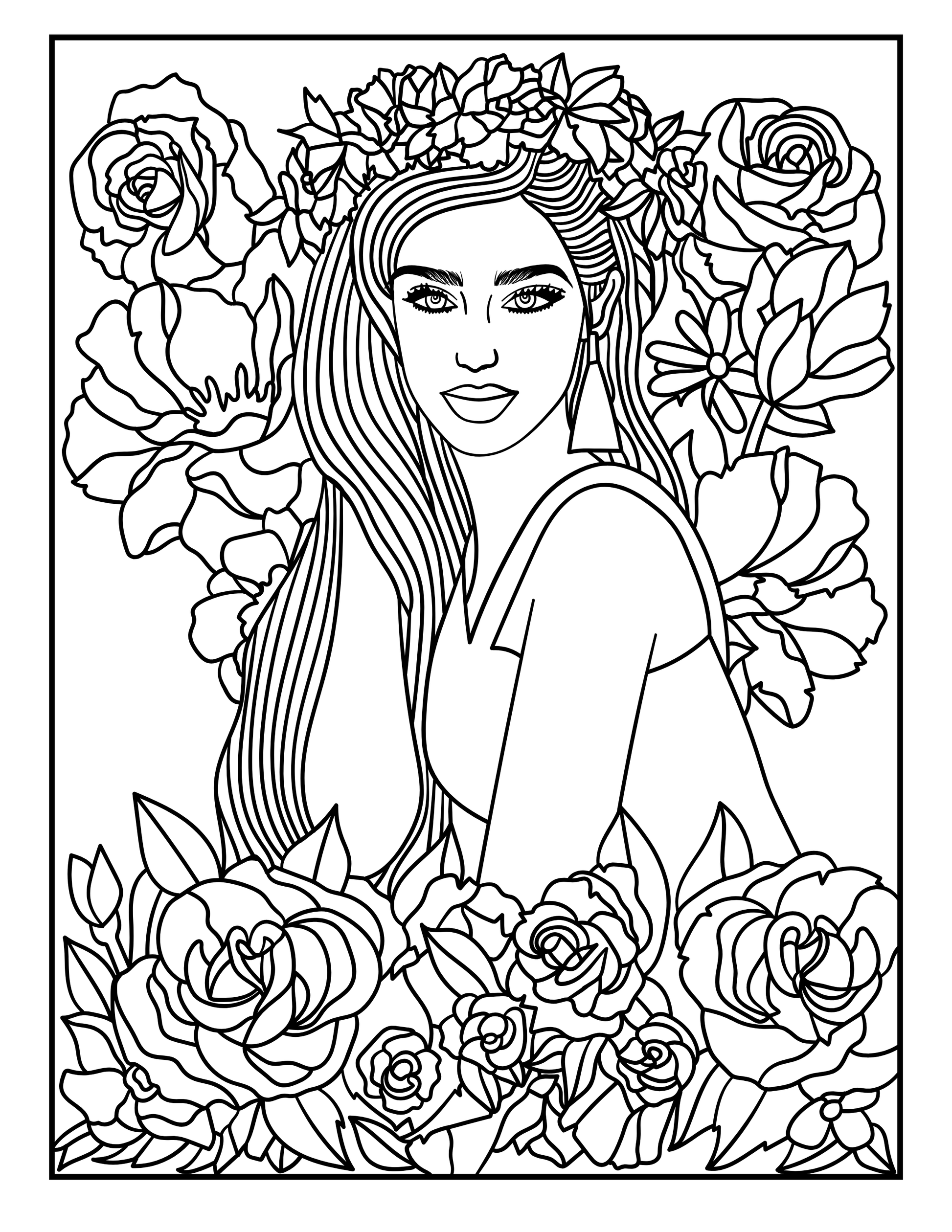 Digital coloring book