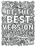 Siblings Day Inspirational Coloring Book
