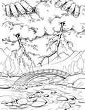 "Earth's Majesty" - Celebrate Earth Day with a Printable Digital Coloring Book of Global Landscapes