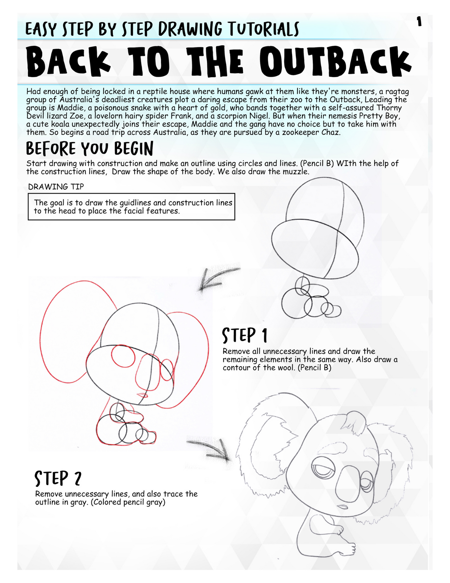 Step-by-Step Drawing Tutorials: Learn to Draw Your Favorite Characters