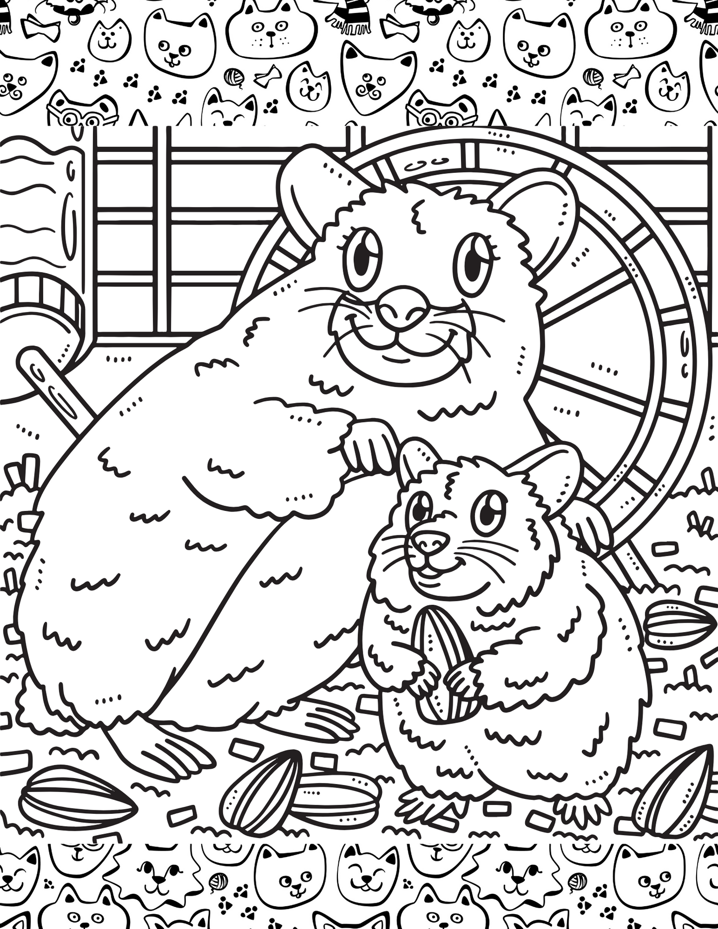 Mastering Pet - Themed Creativity: "Love for Pets" Digital Coloring Book