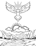 "Earth's Majesty" - Celebrate Earth Day with a Printable Digital Coloring Book of Global Landscapes