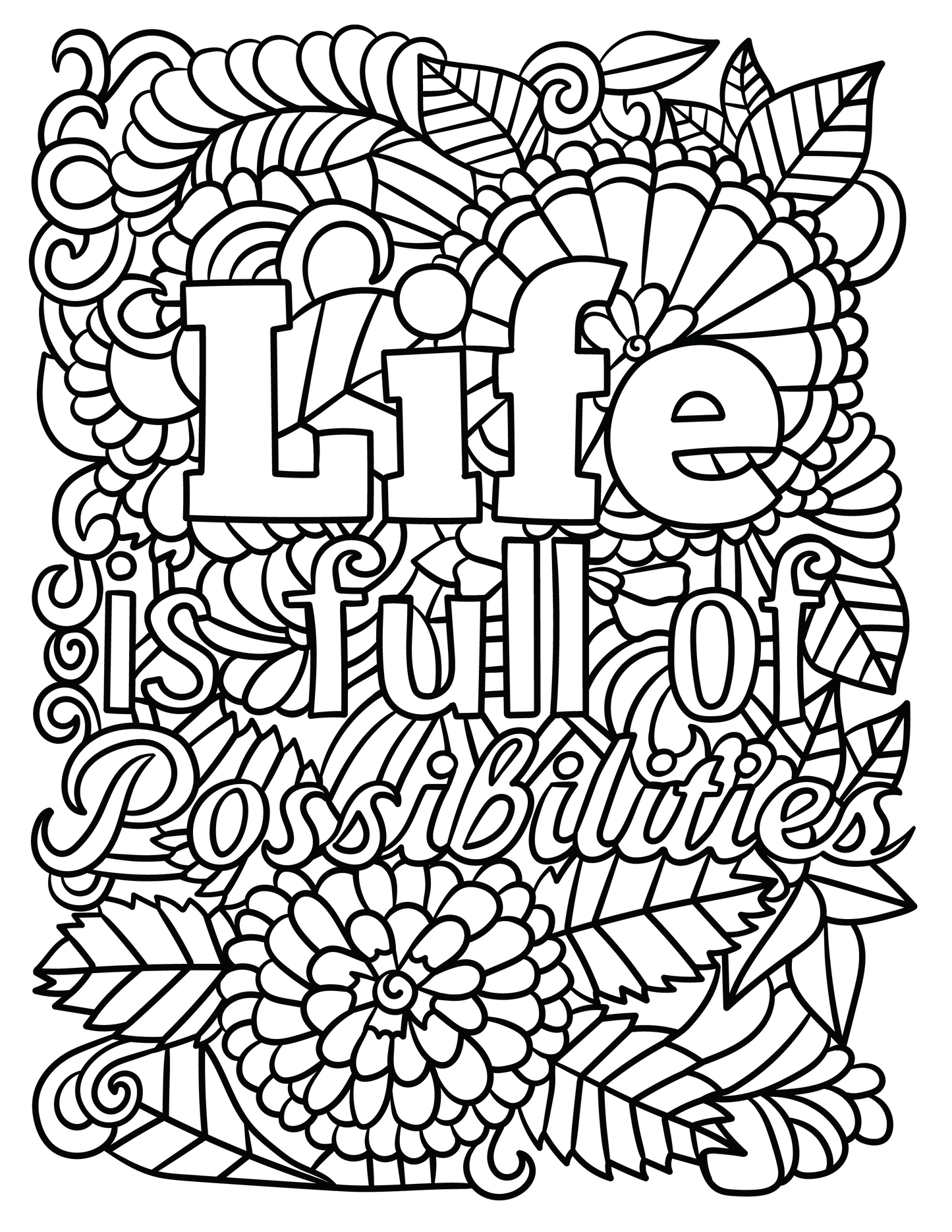 Siblings Day Inspirational Coloring Book