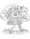 "Earth's Majesty" - Celebrate Earth Day with a Printable Digital Coloring Book of Global Landscapes