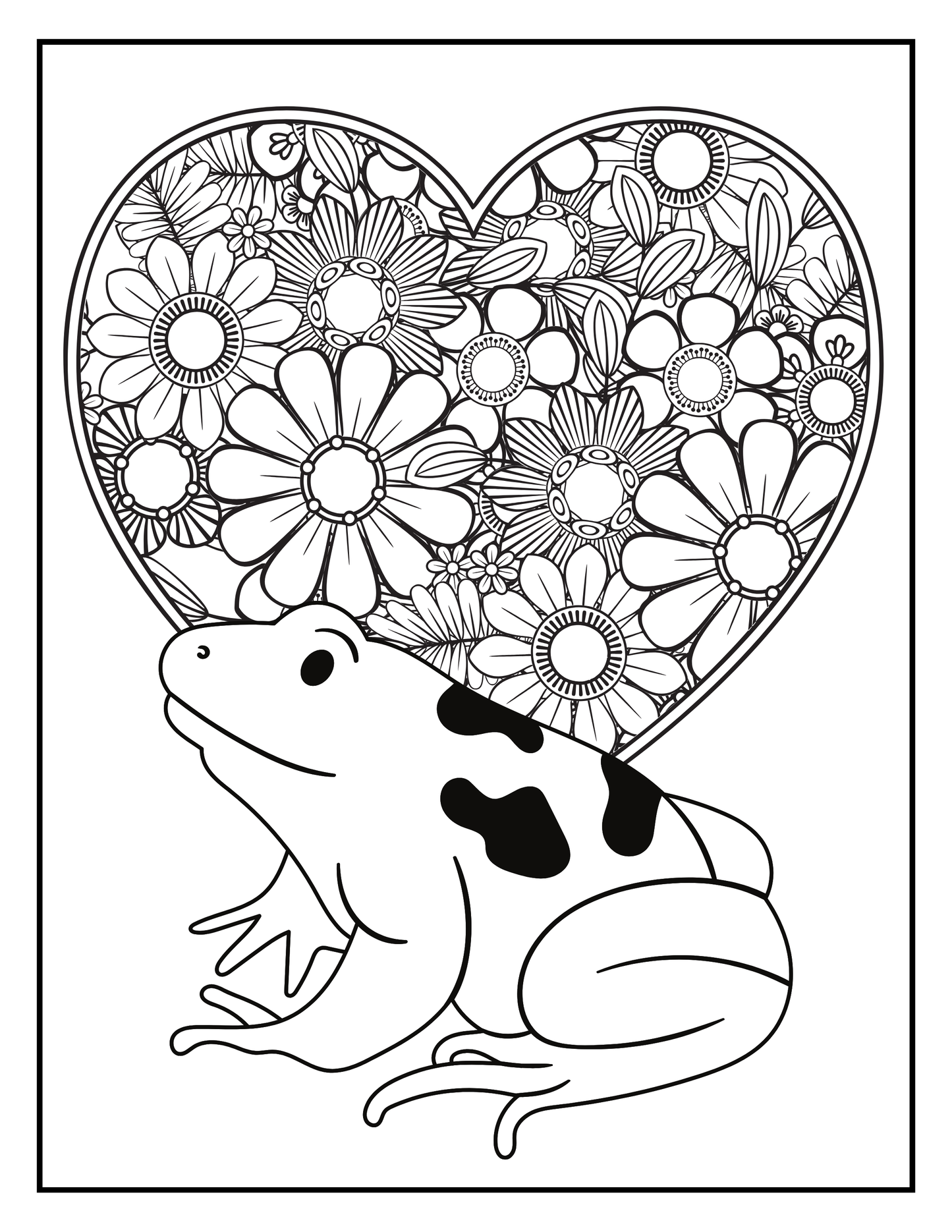 Whimsical frog designs