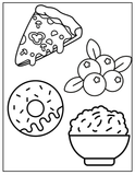 Holiday feast illustrations