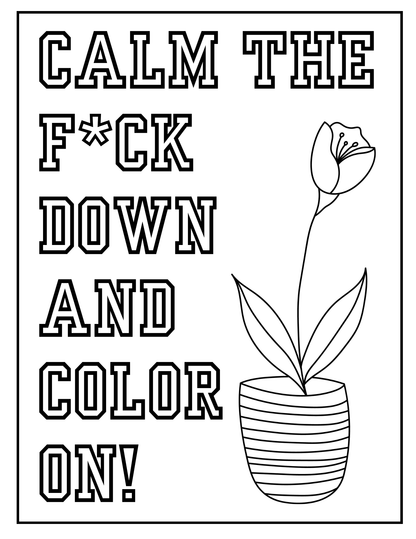 Coloring for adults