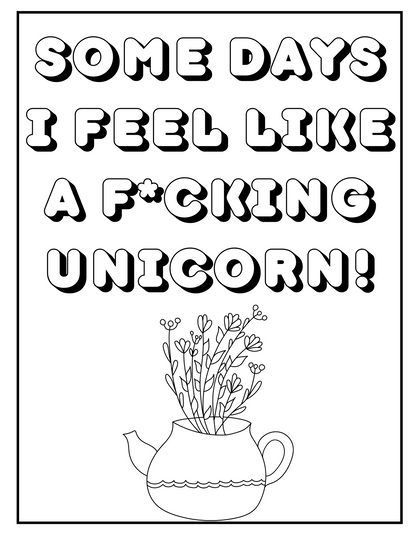 Instant download coloring