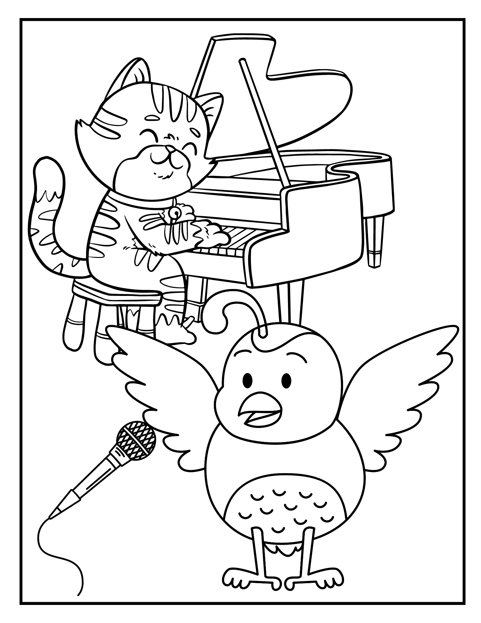 Printable coloring pages