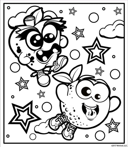 Apple & Orange Fruit Friends