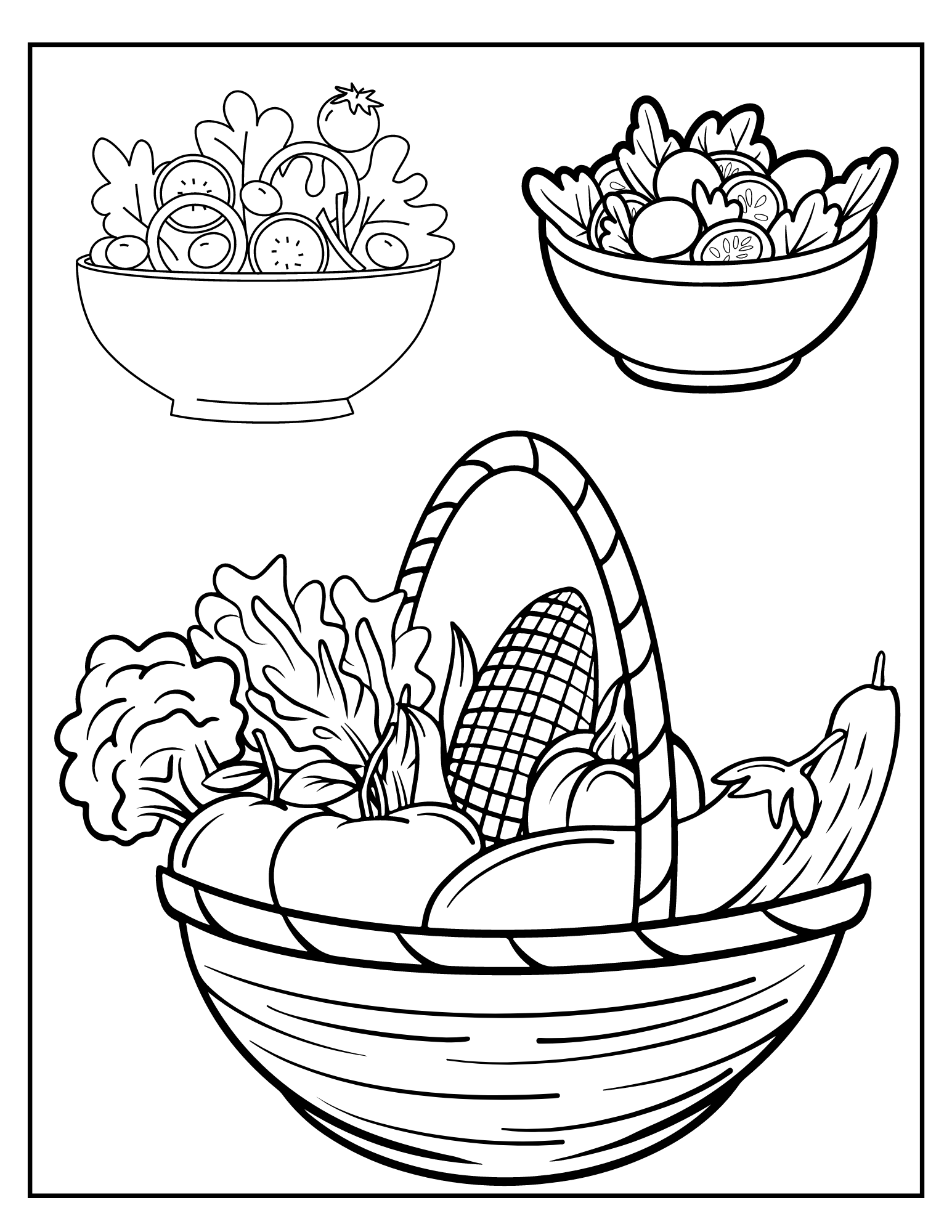 Family-friendly coloring book