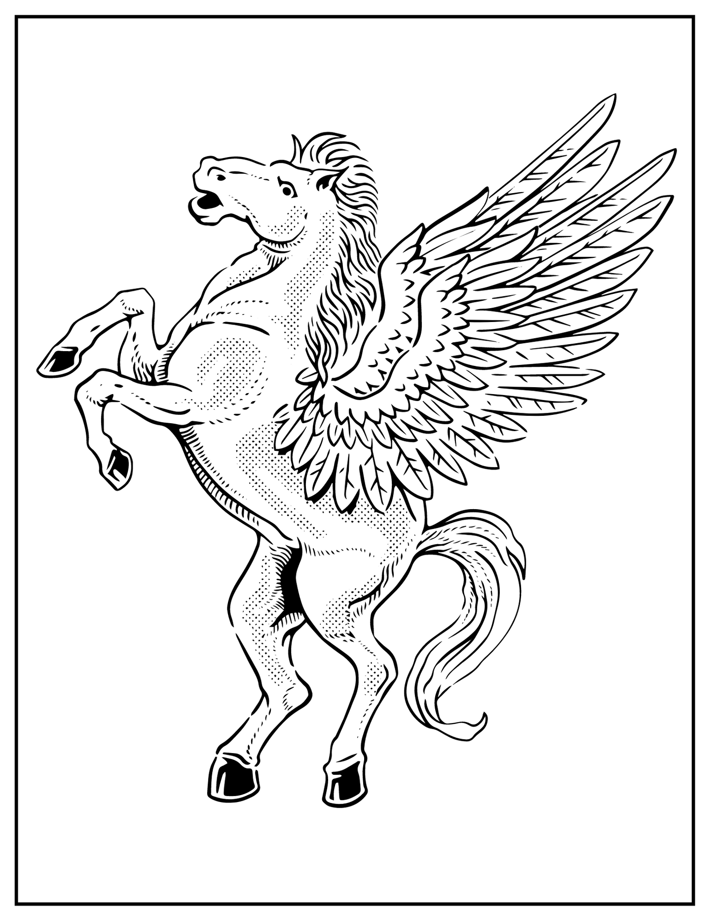 Relaxing coloring pages