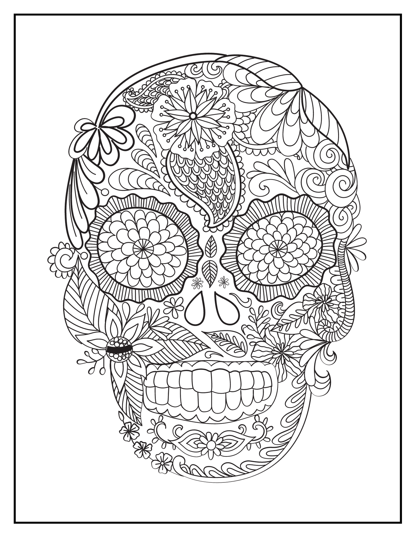 Gothic skull designs