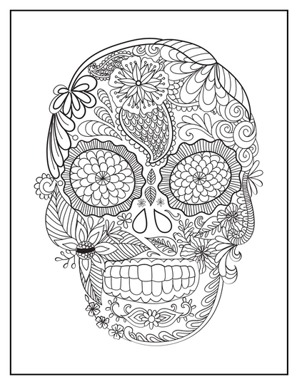 Gothic skull designs