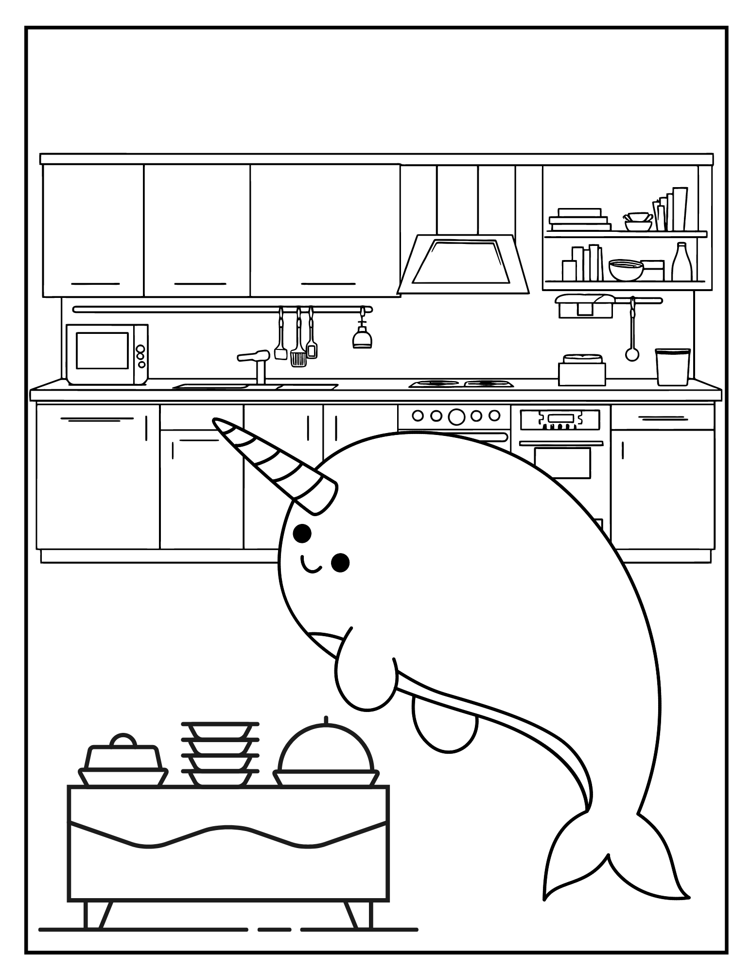 Relaxing coloring pages