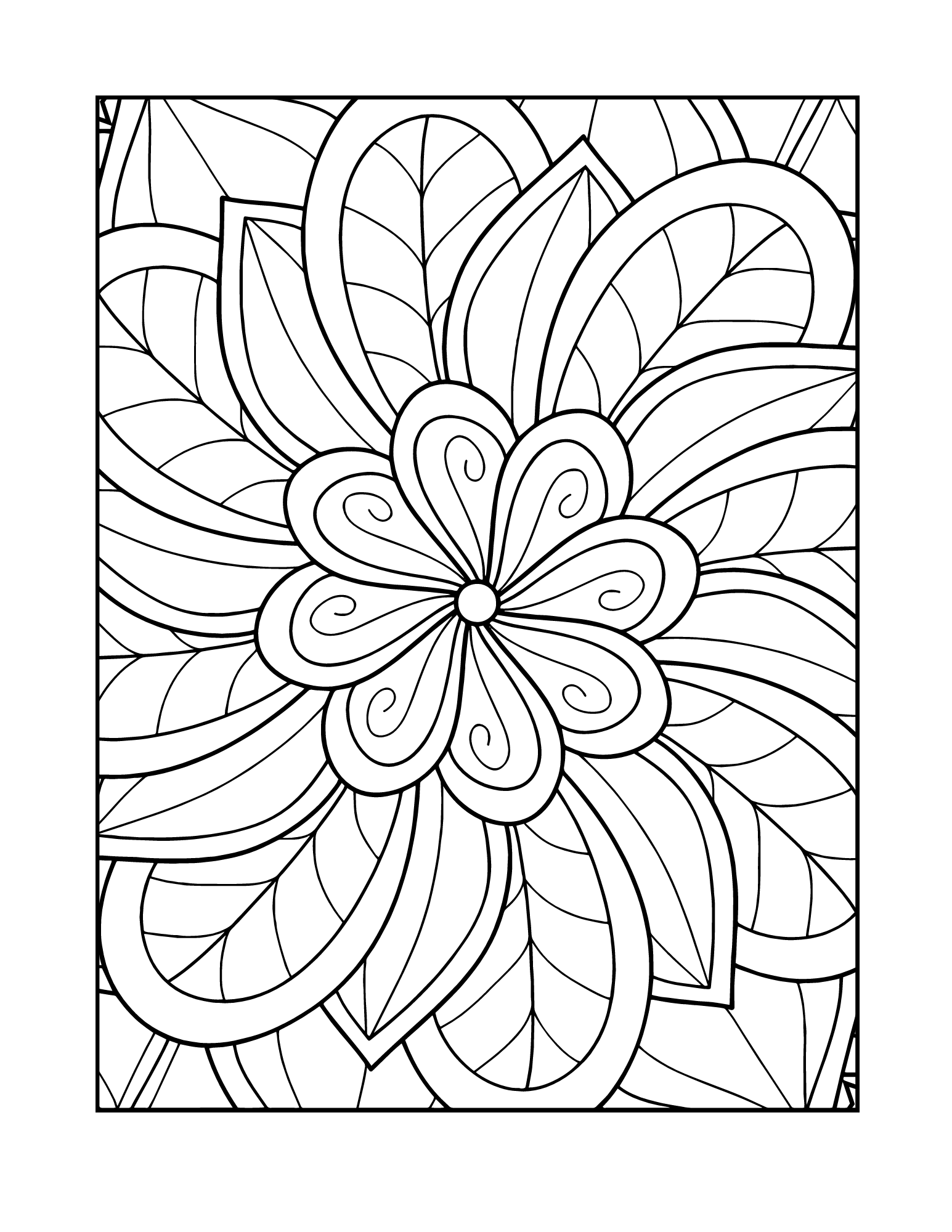 Adult Coloring Book- Mandalas: Color Therapy for Adults, Relax, Color, De-stress (8.5 X 11)-50 Mandala Designs (101 Pages) [Book]