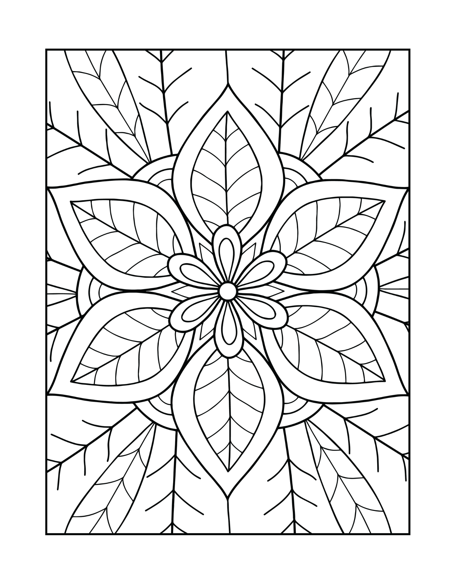 Mandala Coloring Book For Kids: For Kids Ages 6-8 Mandala Coloring Easy Art  And Relaxing Books (Paperback)
