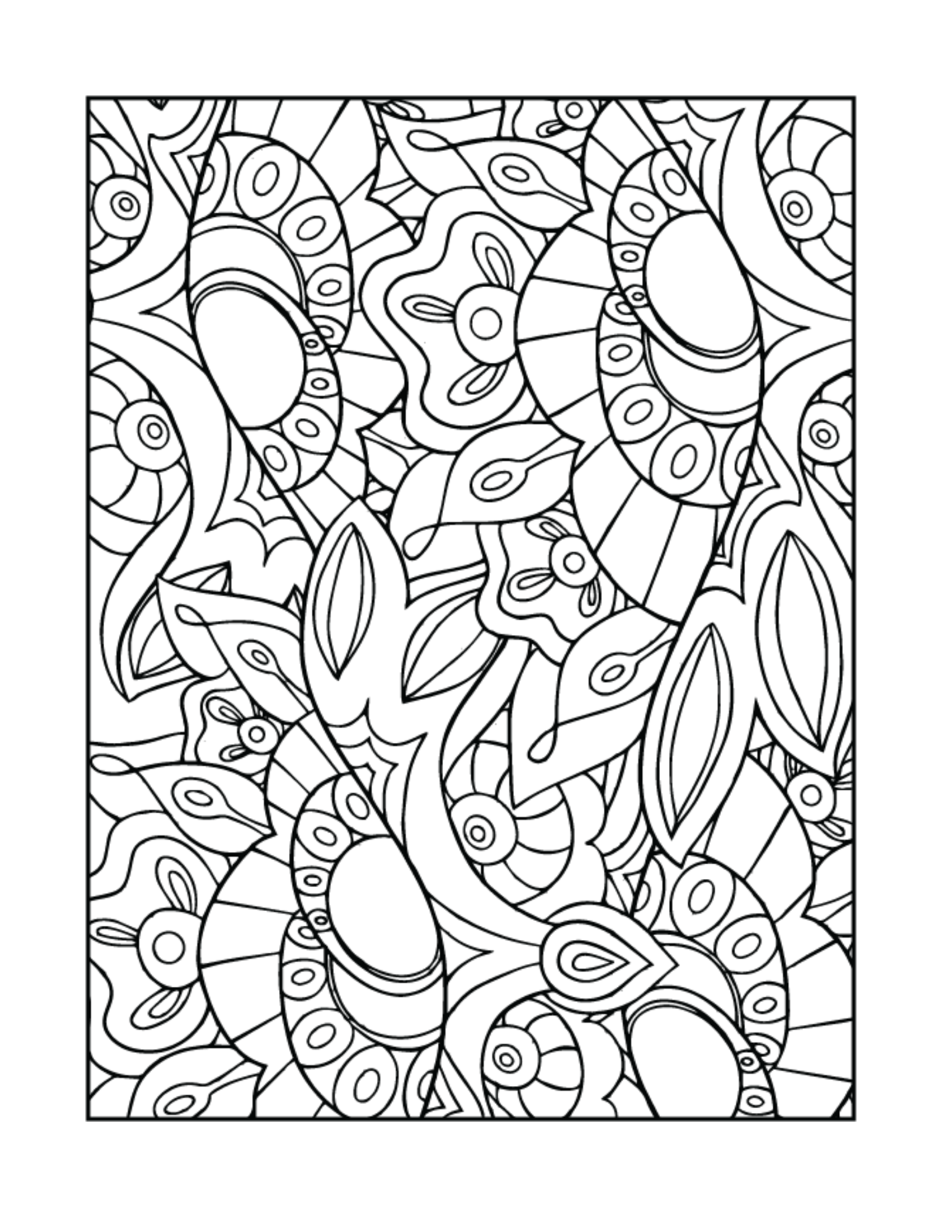 Anxiety Relief Coloring Book For Adults: Enjoy Over 50 Adult Coloring Pages  in Stress Relieving Mindfulness Mandala Style | For Adults Relaxation and
