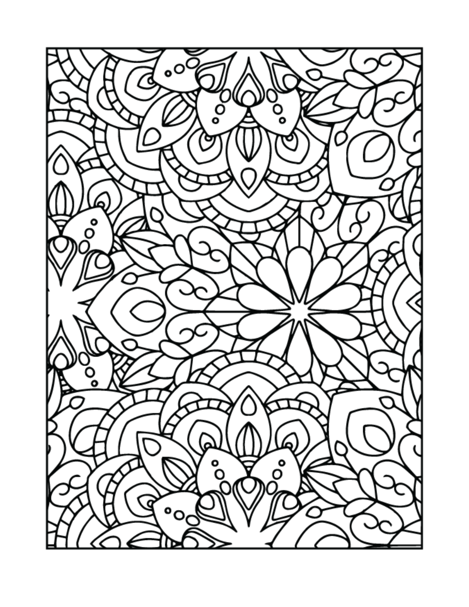 simple coloring books for adults