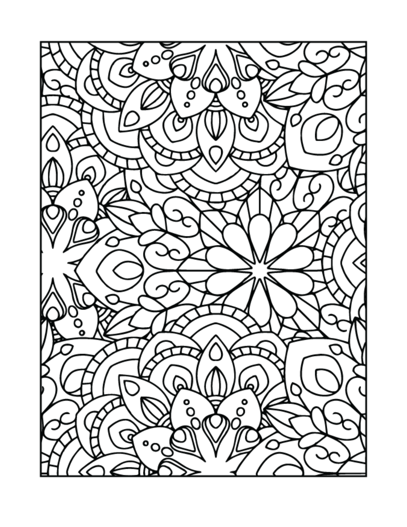 Adult Coloring Book Set: 6 Book Set - 4 Mandalas Books Plus Pattens and  Tranquility - Quality Thick Easy Tear-Out Pages! (Standard) (Original  Version)