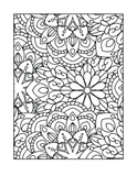 simple coloring books for adults