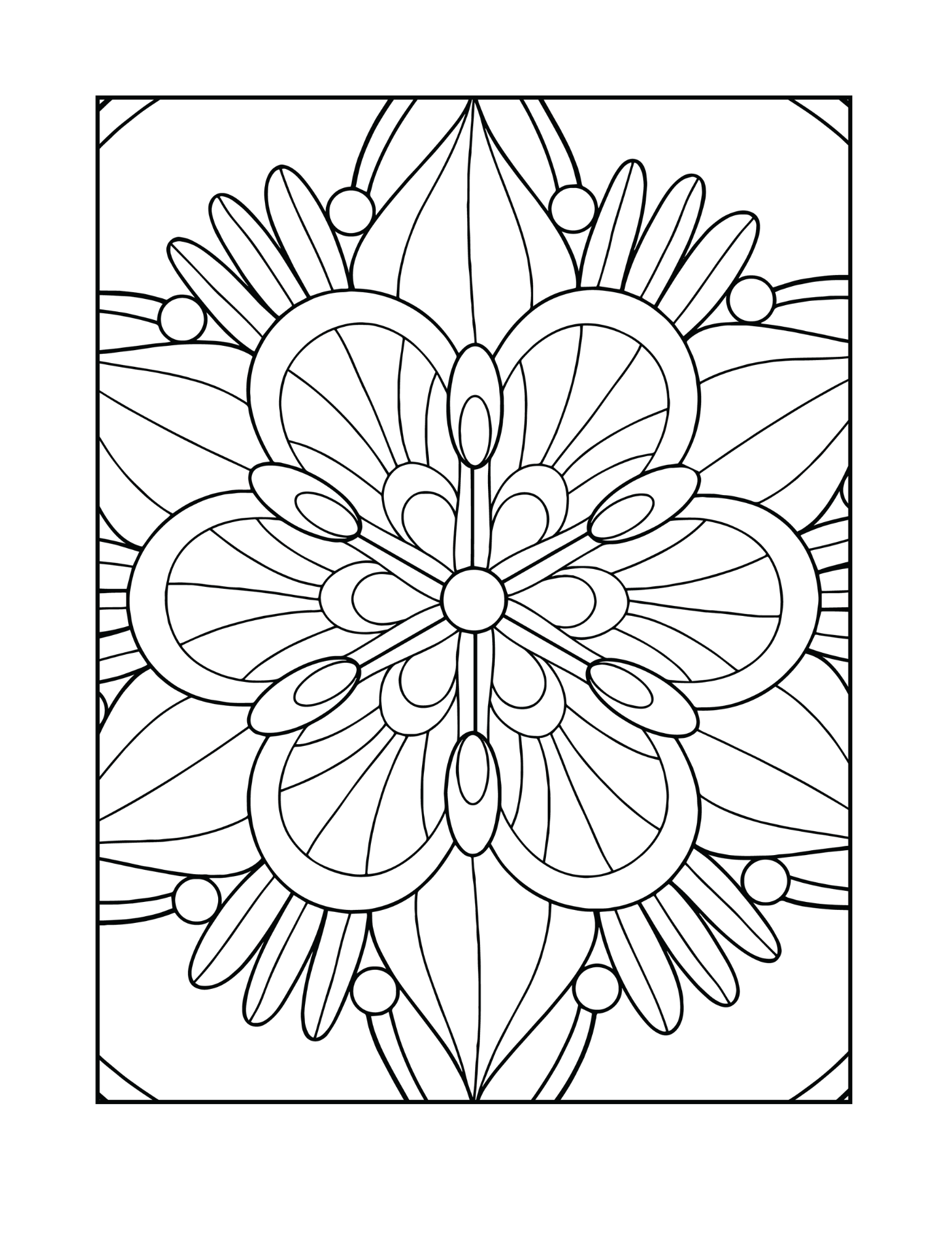 Mindful Patterns Coloring Book for Adults: 51 Relaxing Stress Relieving  Mindfulness Designs (Mandala, Floral, Doodle, Zen & Geometric)