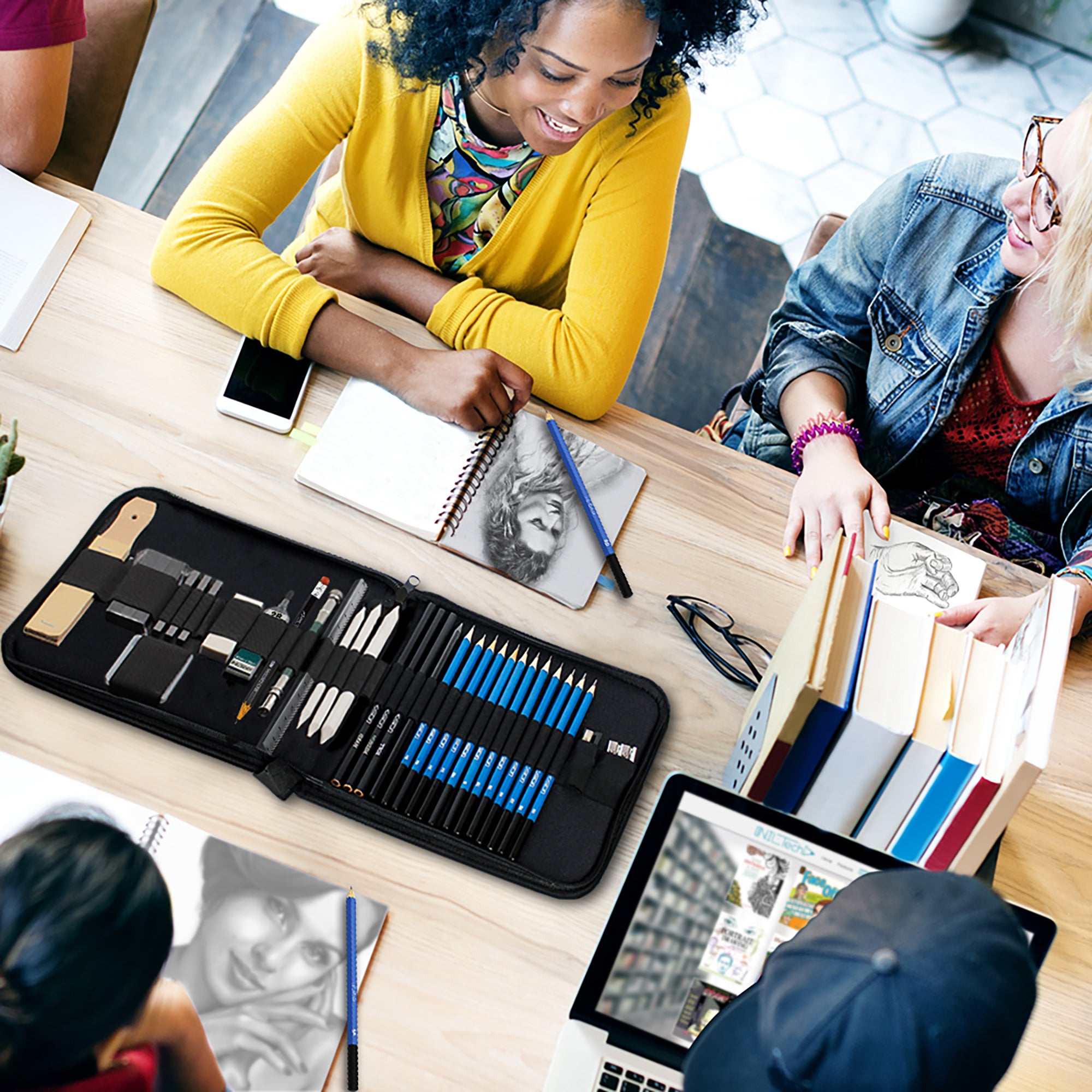 Drawing Pencils 37 Sketching Art Set Art Pencil Set NILTech