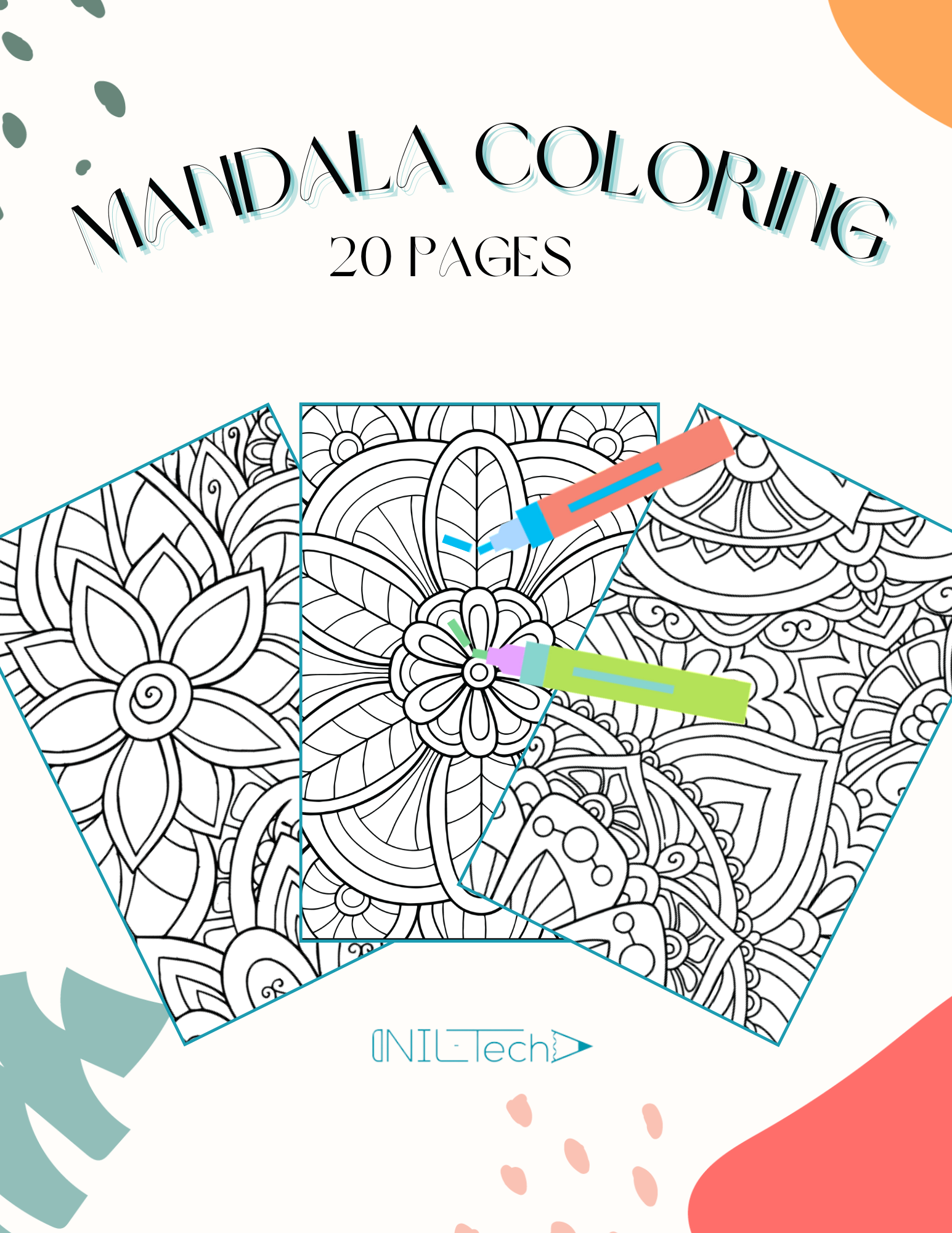 Relaxing Mandala Coloring Book