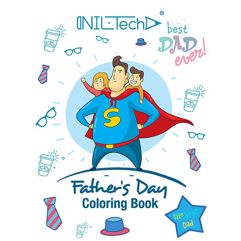 Father Day Coloring book 