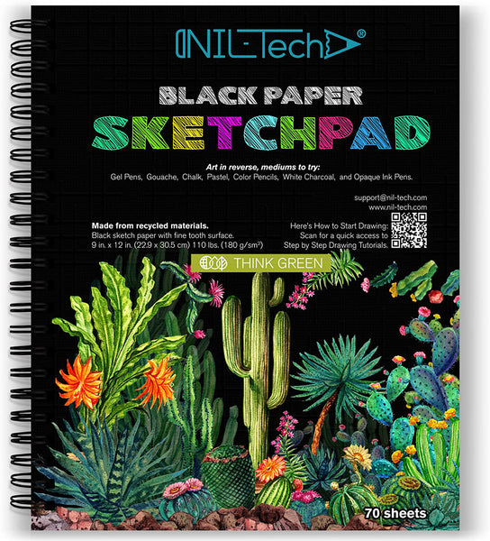 Sketching and Drawing Paper Pad Set - 5.5 x 8.5 & 9 x 12 Sketch, Draw,  Charcoal, Drawing Paper Set - Fry's Food Stores